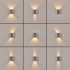 Hoods Wandleuchte LED Silber, 1-flammig