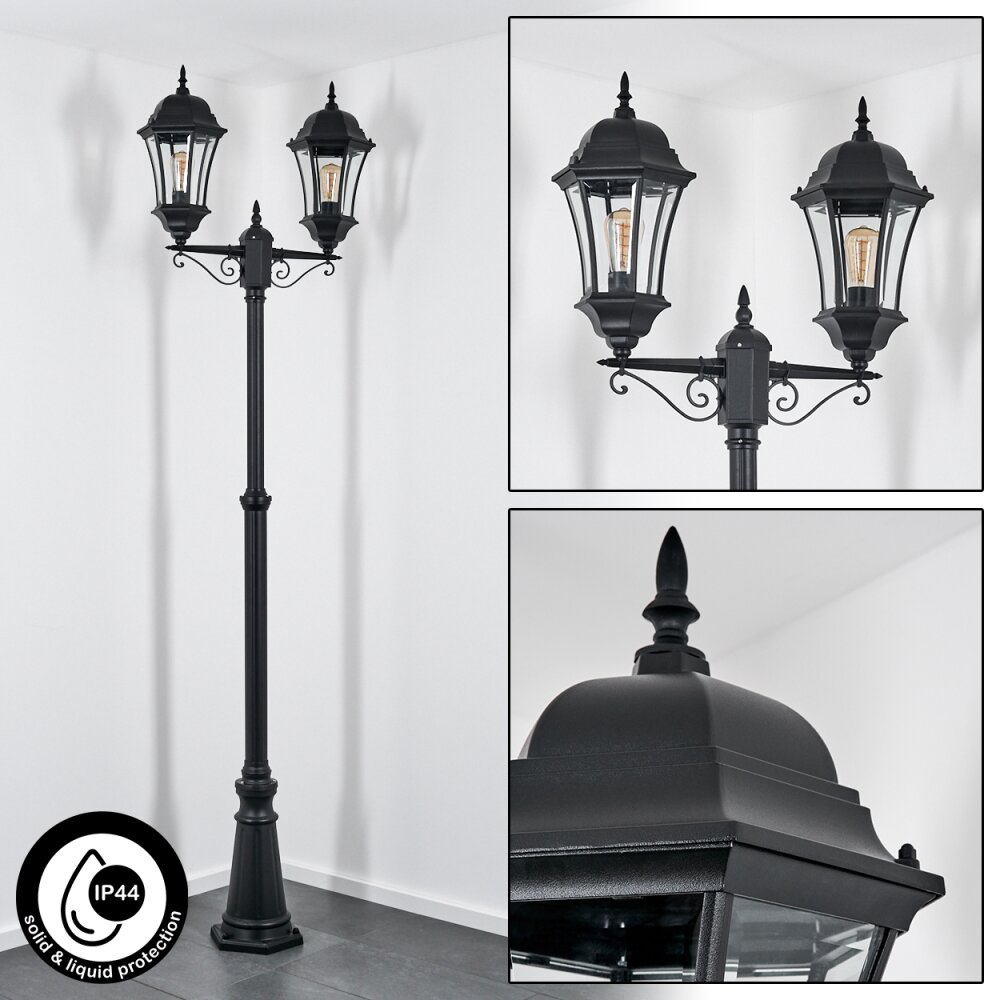Etoe Kandelaber Schwarz, 2-flammig main product photo