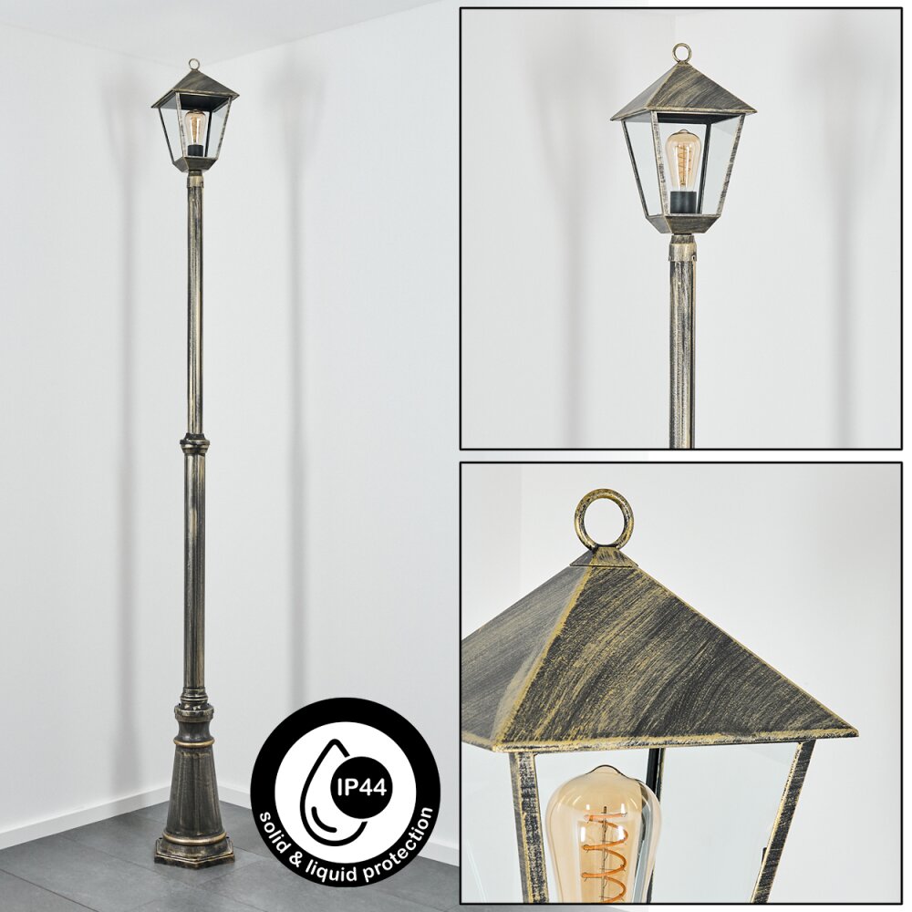 Anfei Wegeleuchte Gold, Schwarz, 1-flammig main product photo