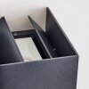 Hoods Außenwandleuchte LED Anthrazit, 1-flammig Hoods Außenwandleuchte LED Anthrazit, 1-flammig