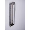 LED-Wandleuchte Lene 3x4 Watt 3000 Kelvin 300 Lumen Chrom, Transparent, Klar, 3-flammig