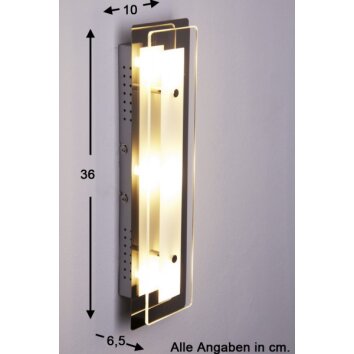 LED-Wandleuchte Lene 3x4 Watt 3000 Kelvin 300 Lumen