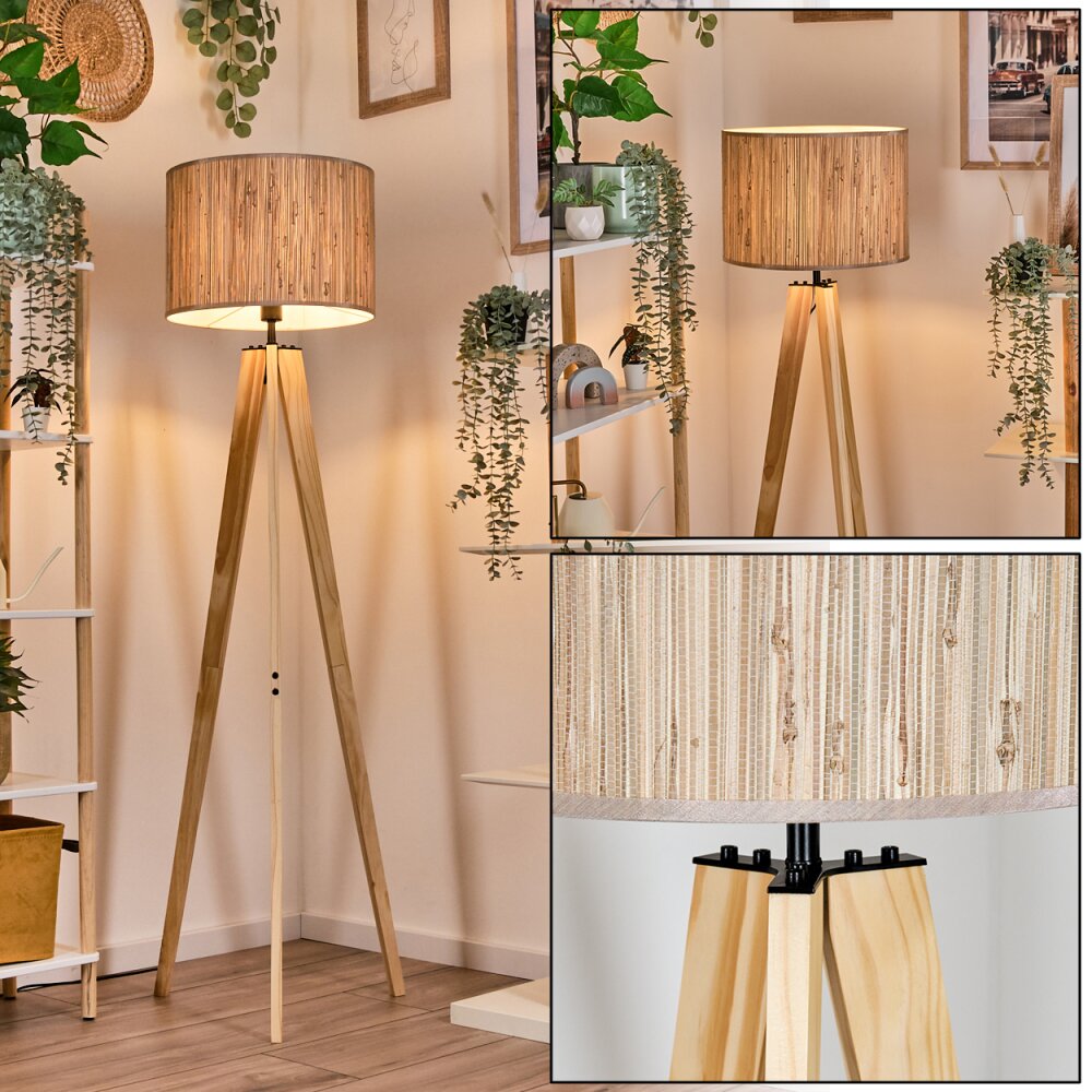 Bongal Stehleuchte Naturfarben, 1-flammig main product photo