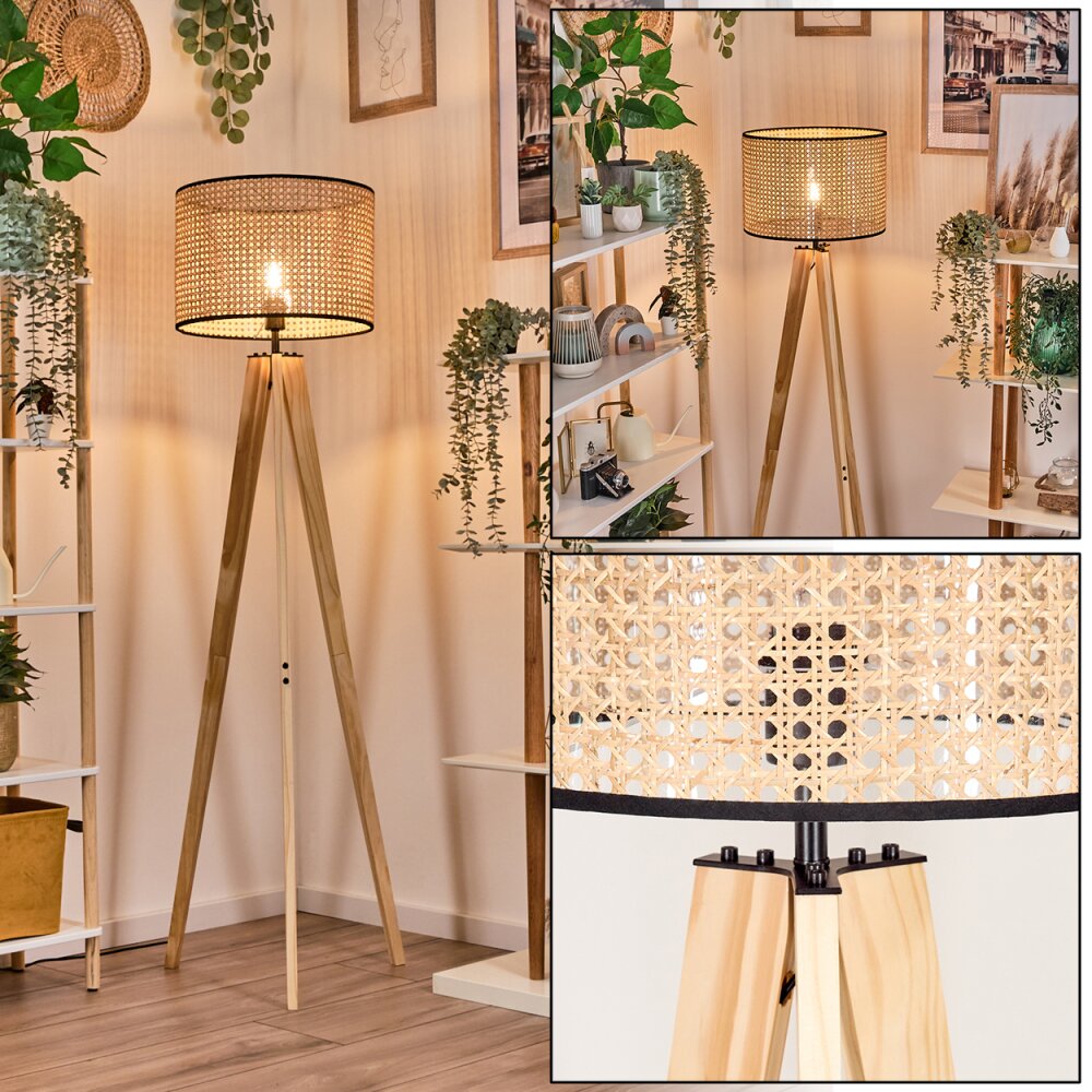 Ramila Stehleuchte Naturfarben, 1-flammig main product photo