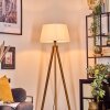 Bassagoda Stehleuchte 45 cm Naturfarben, 1-flammig