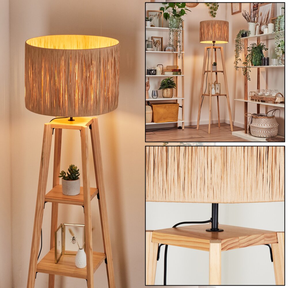 Granja Stehleuchte Naturfarben, 1-flammig main product photo