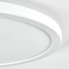 Endrup Deckenleuchte LED Weiß, 1-flammig