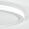 Endrup Deckenleuchte LED Weiß, 1-flammig
