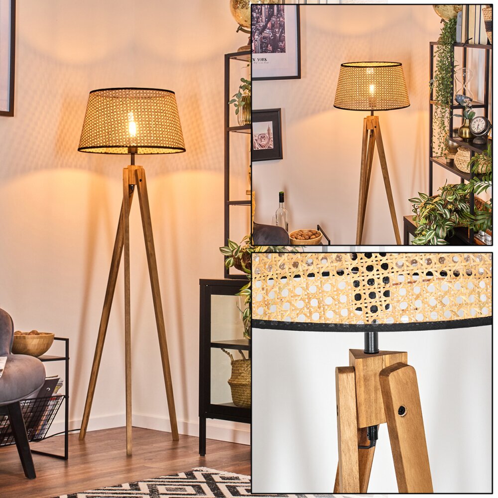 Ramila Stehleuchte 45 cm Naturfarben, 1-flammig main product photo
