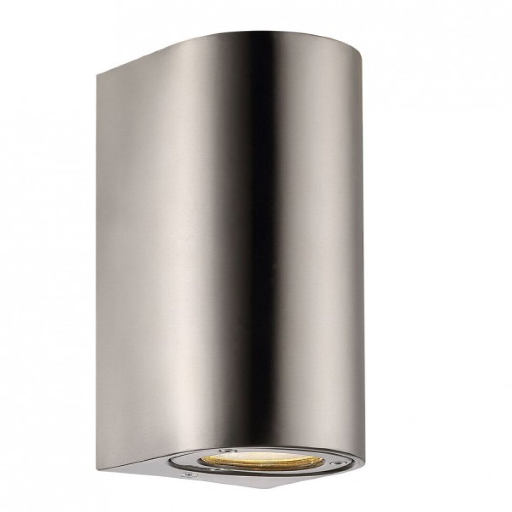 Nordlux CANTO Außenwandleuchte Edelstahl, 2-flammig main product photo