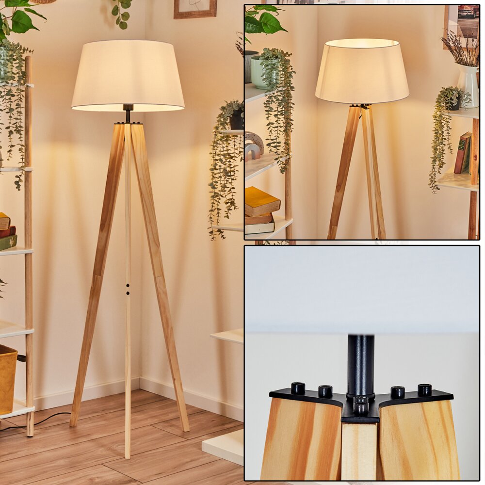 Bassagoda Stehleuchte 45 cm Naturfarben, 1-flammig main product photo