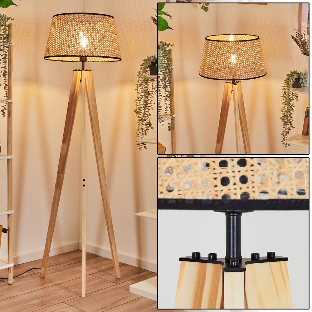 Ramila Stehleuchte 45 cm Naturfarben, 1-flammig main product photo