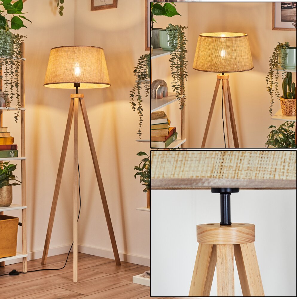 Sabadim Stehleuchte 45 cm Naturfarben, 1-flammig main product photo