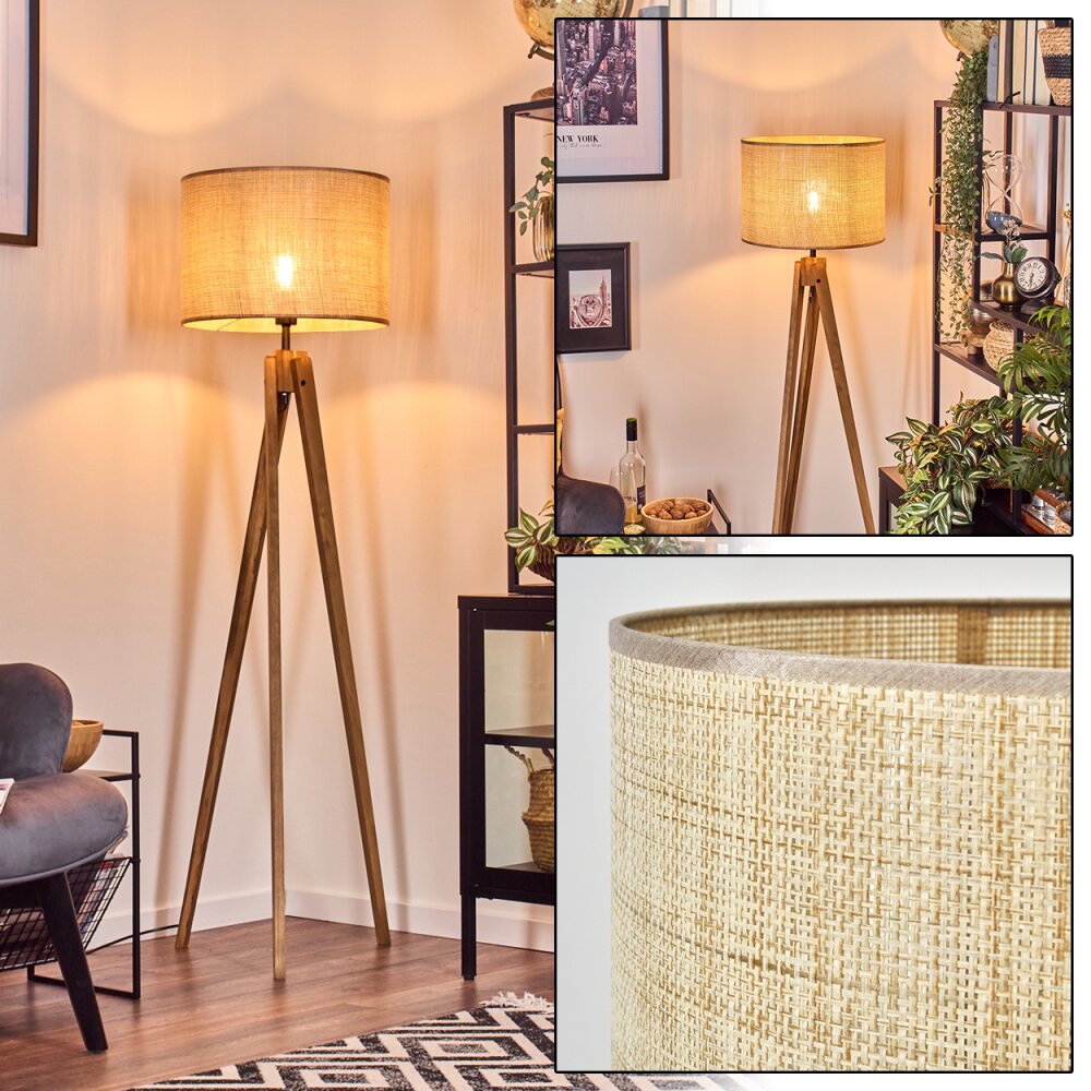 Sabadim Stehleuchte Naturfarben, 1-flammig main product photo