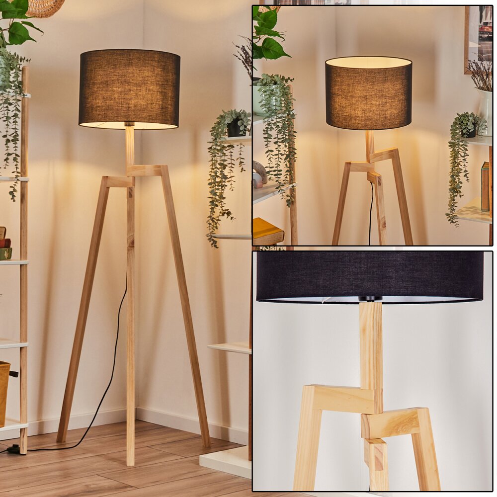 Bassagoda Stehleuchte Naturfarben, 1-flammig main product photo