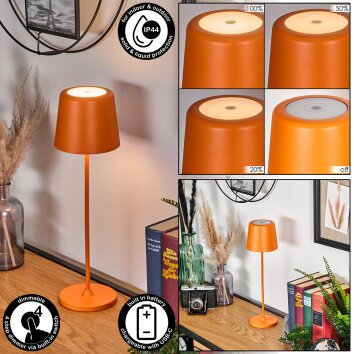 Belece Tischleuchte LED Orange, 1-flammig