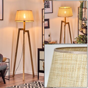 Sabadim Stehleuchte 45 cm Naturfarben, 1-flammig Sabadim Stehleuchte 45 cm Naturfarben, 1-flammig