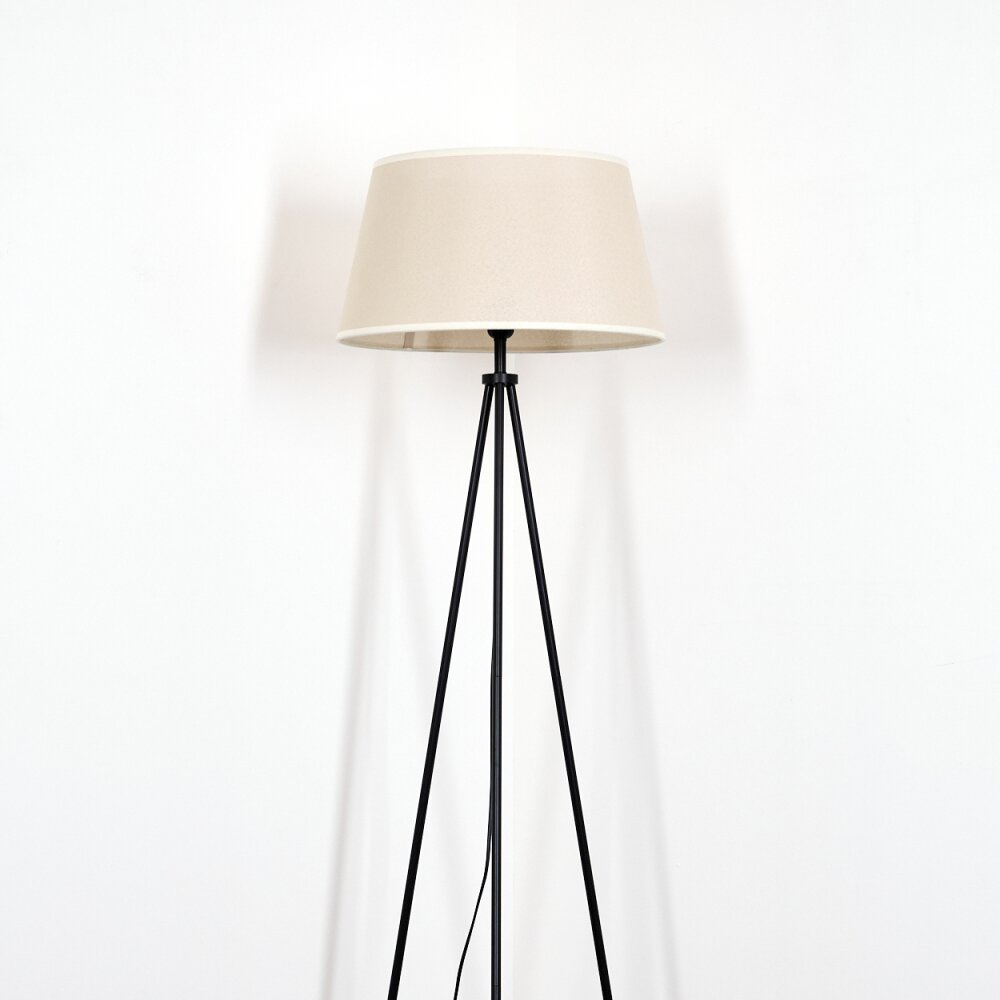 Bassagoda Stehleuchte 45 cm beige, Weiß, 1-flammig