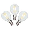 LED Leuchtmittel E14 4 Watt 2700 Kelvin 470 Lumen 3-er LED Leuchtmittel E14 4 Watt 2700 Kelvin 470 Lumen 3-er