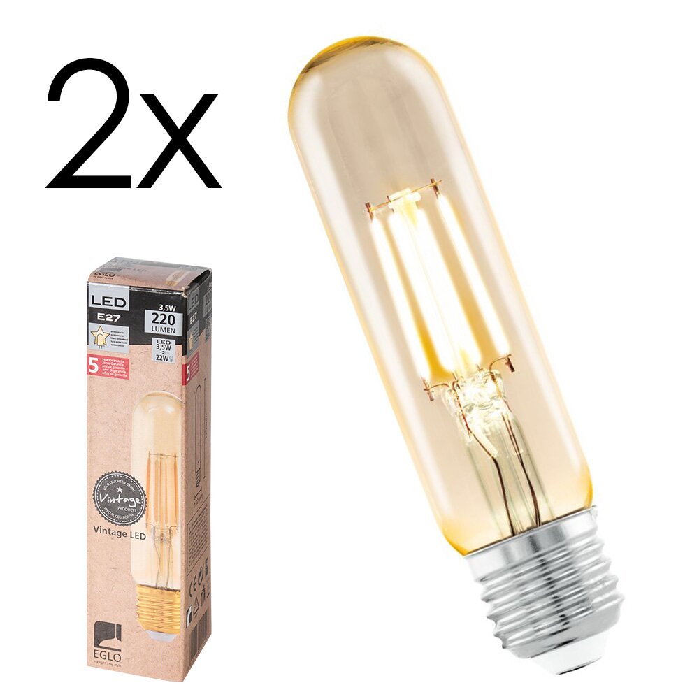 LED E27 2er Set 3,5 Watt 2200 Kelvin 220 Lumen main product photo