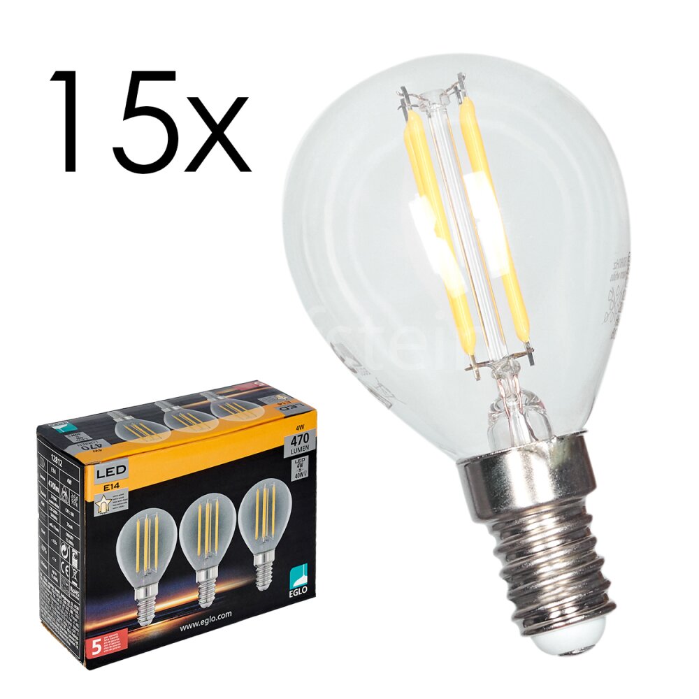 LED E14 15er Set 4 Watt 2700 470 Kelvin main product photo