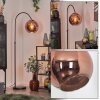Koyoto Bogenlampe Glas 25 cm Kupferfarben, 1-flammig