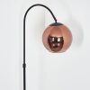 Koyoto Bogenlampe Glas 25 cm Kupferfarben, 1-flammig