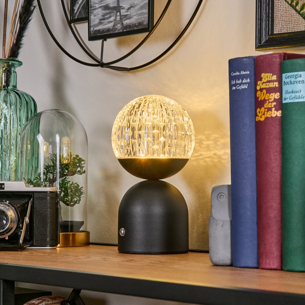 Yngered Tischleuchte LED Schwarz, 1-flammig