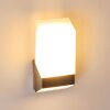 Clear Außenwandleuchte LED Nickel-Matt, 1-flammig