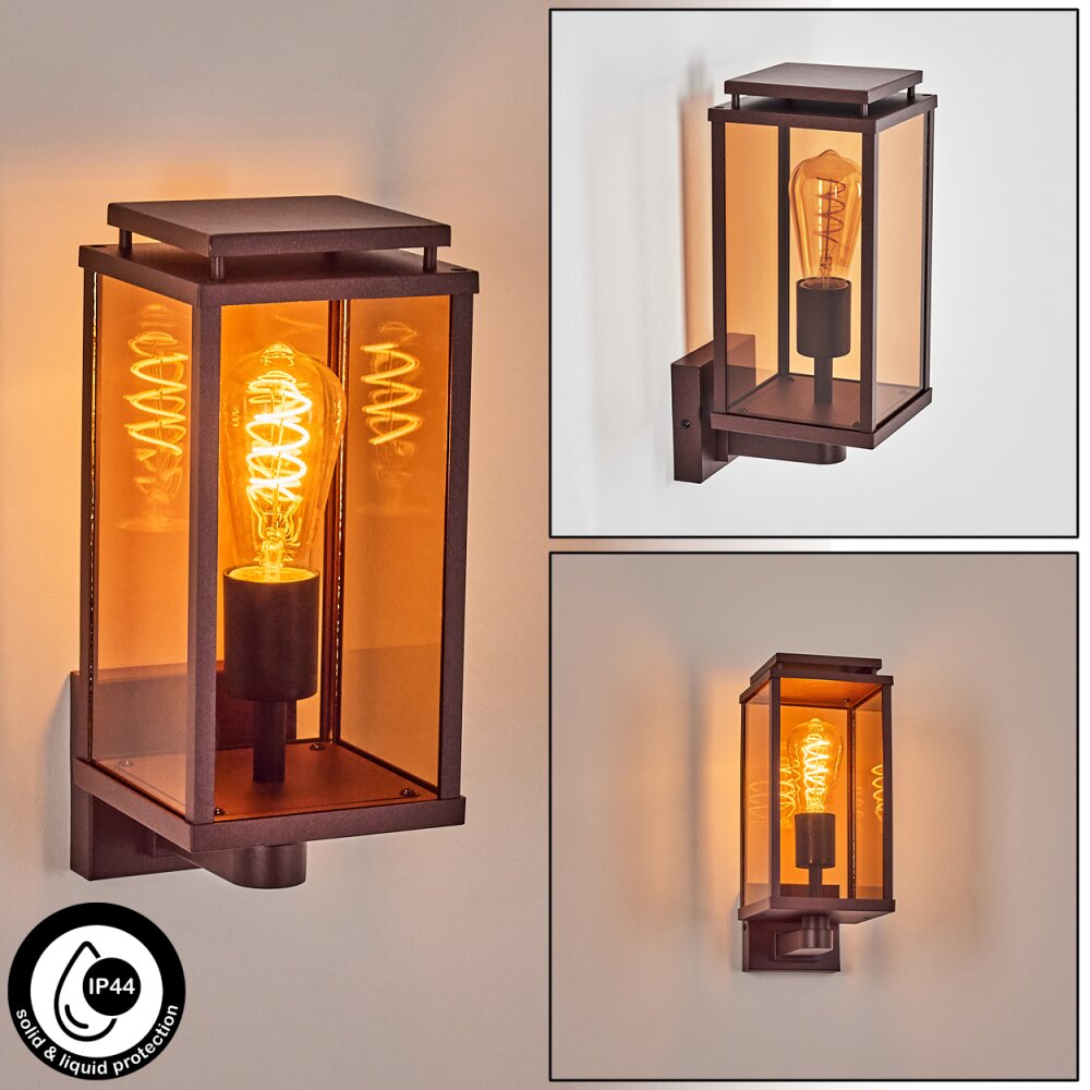 Cadafaes Außenwandleuchte Rostfarben, 1-flammig main product photo