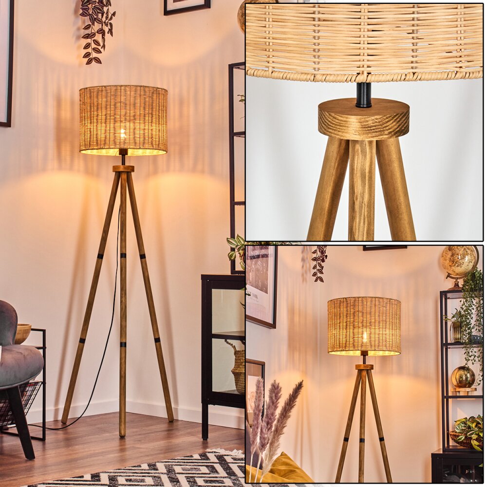 Cavaca Stehleuchte Naturfarben, 1-flammig main product photo