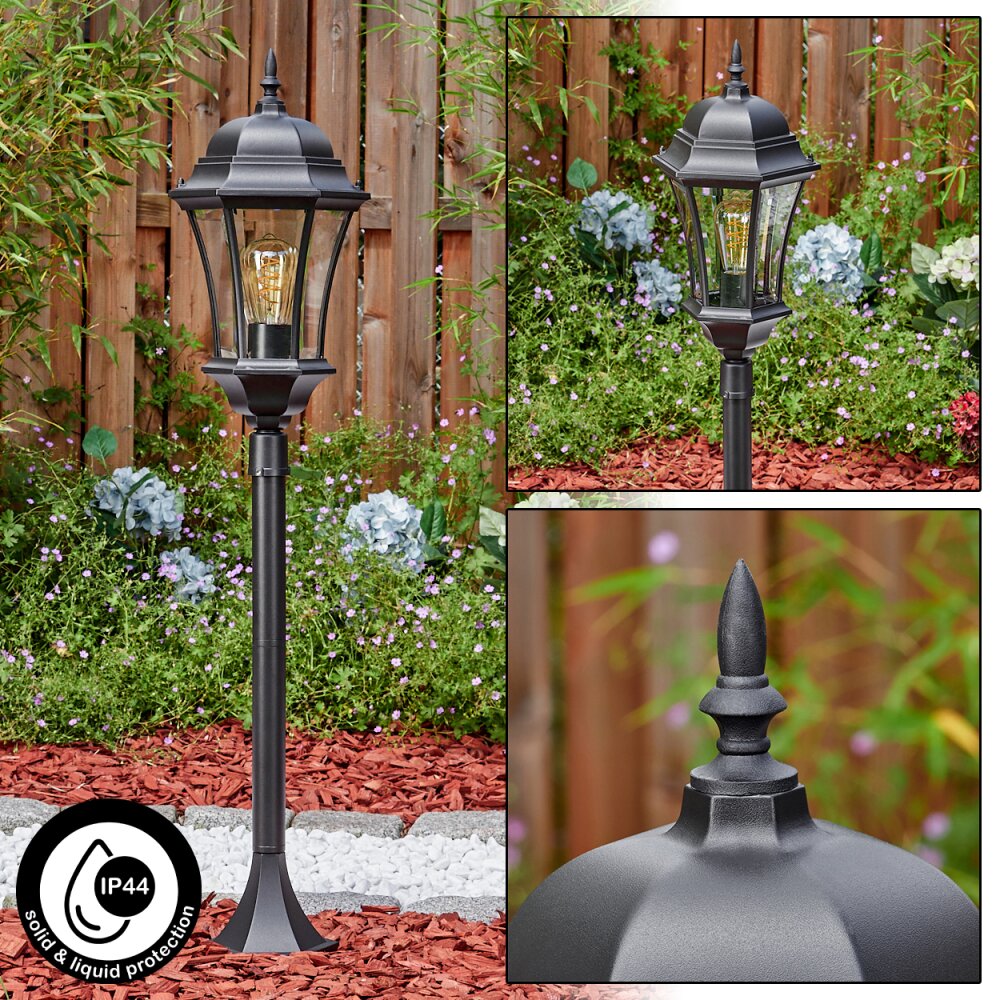 Etoe Wegeleuchte Schwarz, 1-flammig main product photo