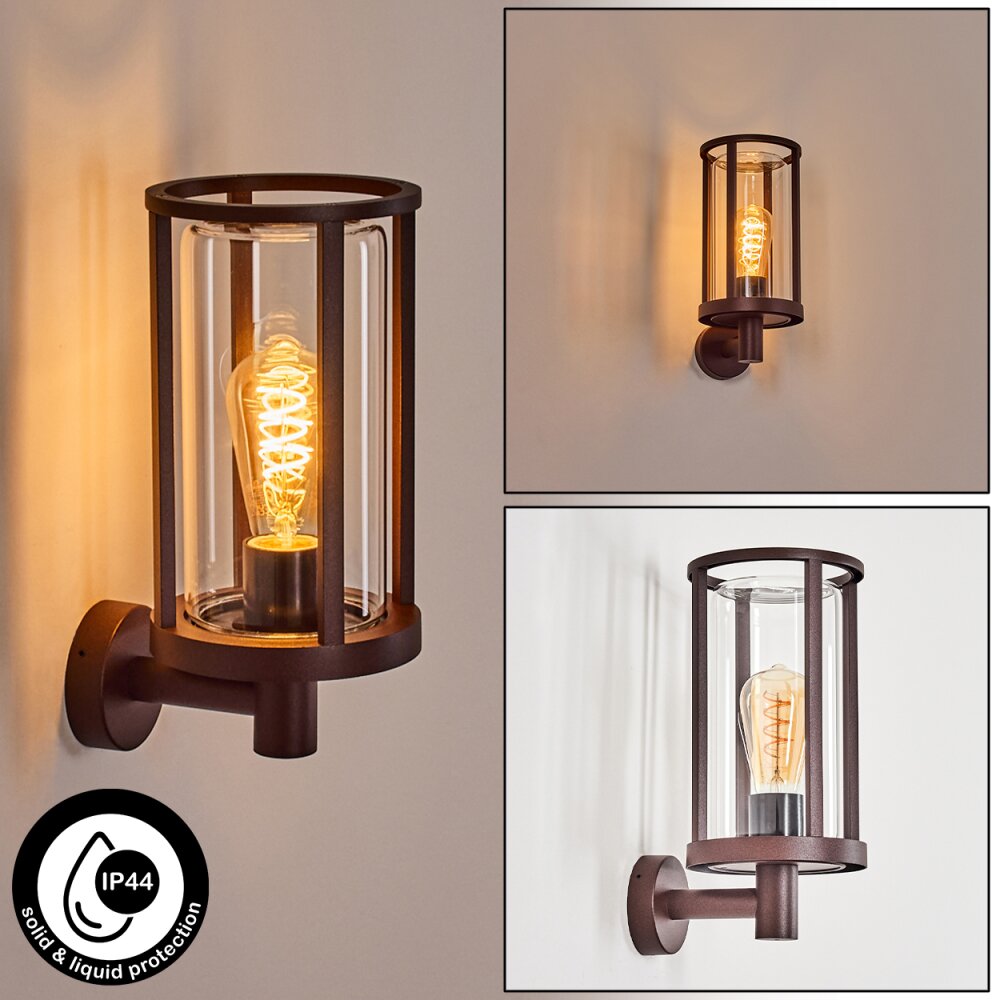 Martinha Außenwandleuchte Rostfarben, 1-flammig main product photo