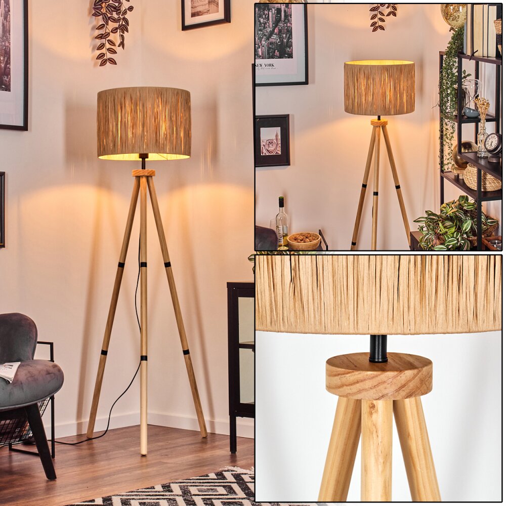 Granja Stehleuchte Naturfarben, 1-flammig main product photo