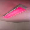 Deckenleuchte Wabos LED Weiß, 1-flammig, Fernbedienung, Farbwechsler