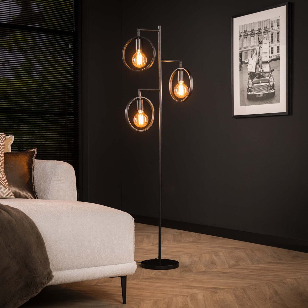 Stehleuchte Lindberg Anthrazit, 3-flammig main product photo