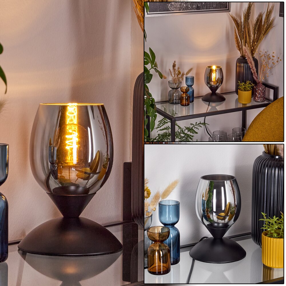 Verfidelas Tischleuchte Schwarz, 1-flammig main product photo