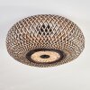 Bauro Deckenleuchte Schwarz, 3-flammig