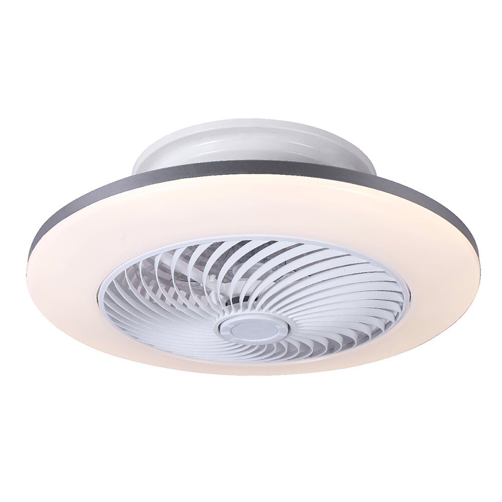 Globo GIBLI Deckenventilator LED Weiß, 1-flammig, Fernbedienung main product photo