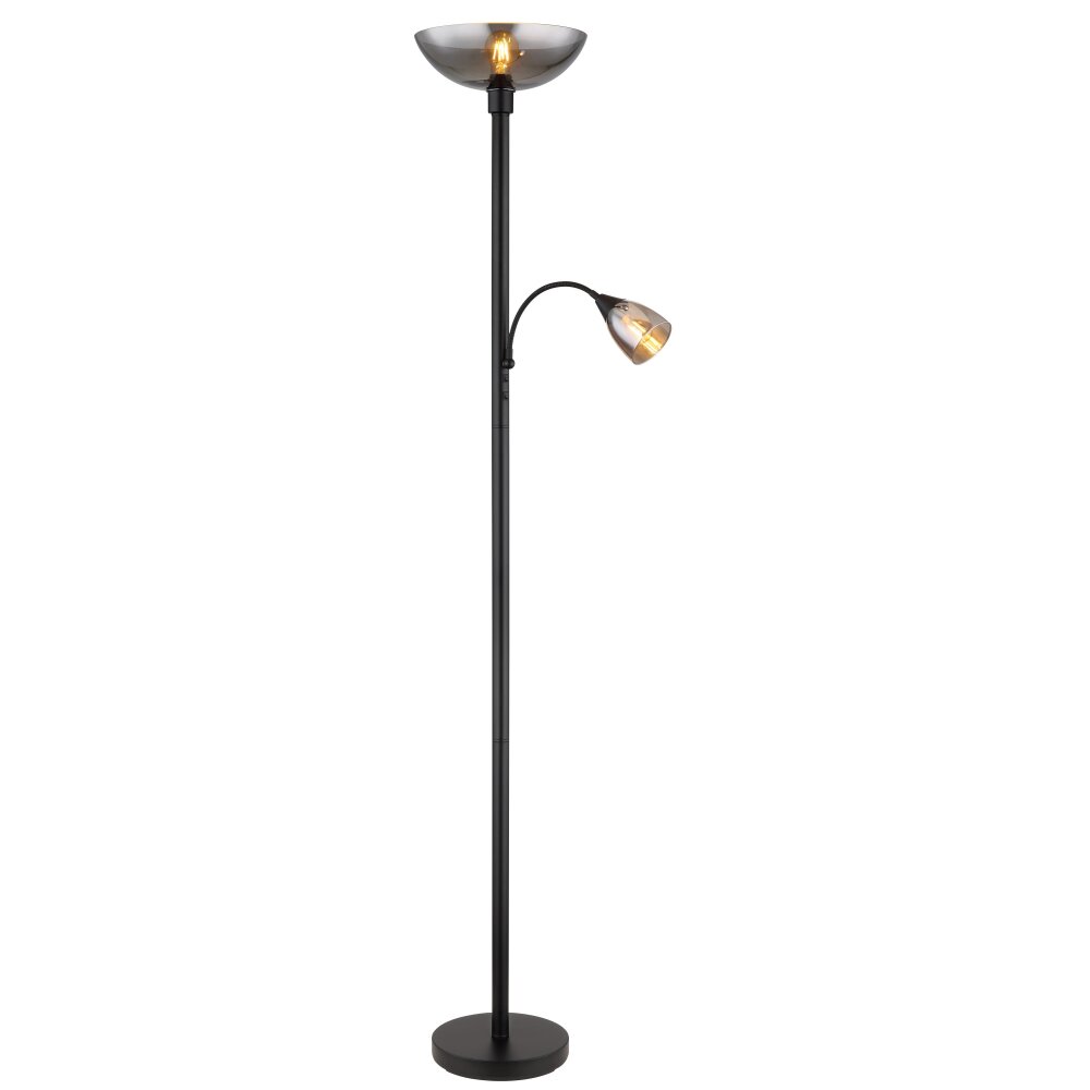 Globo BLADE Stehleuchte Schwarz, 1-flammig main product photo