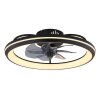 Globo Celeste Deckenventilator LED Schwarz, 1-flammig, Fernbedienung Globo Celeste Deckenventilator LED Schwarz, 1-flammig, Fernbedienung