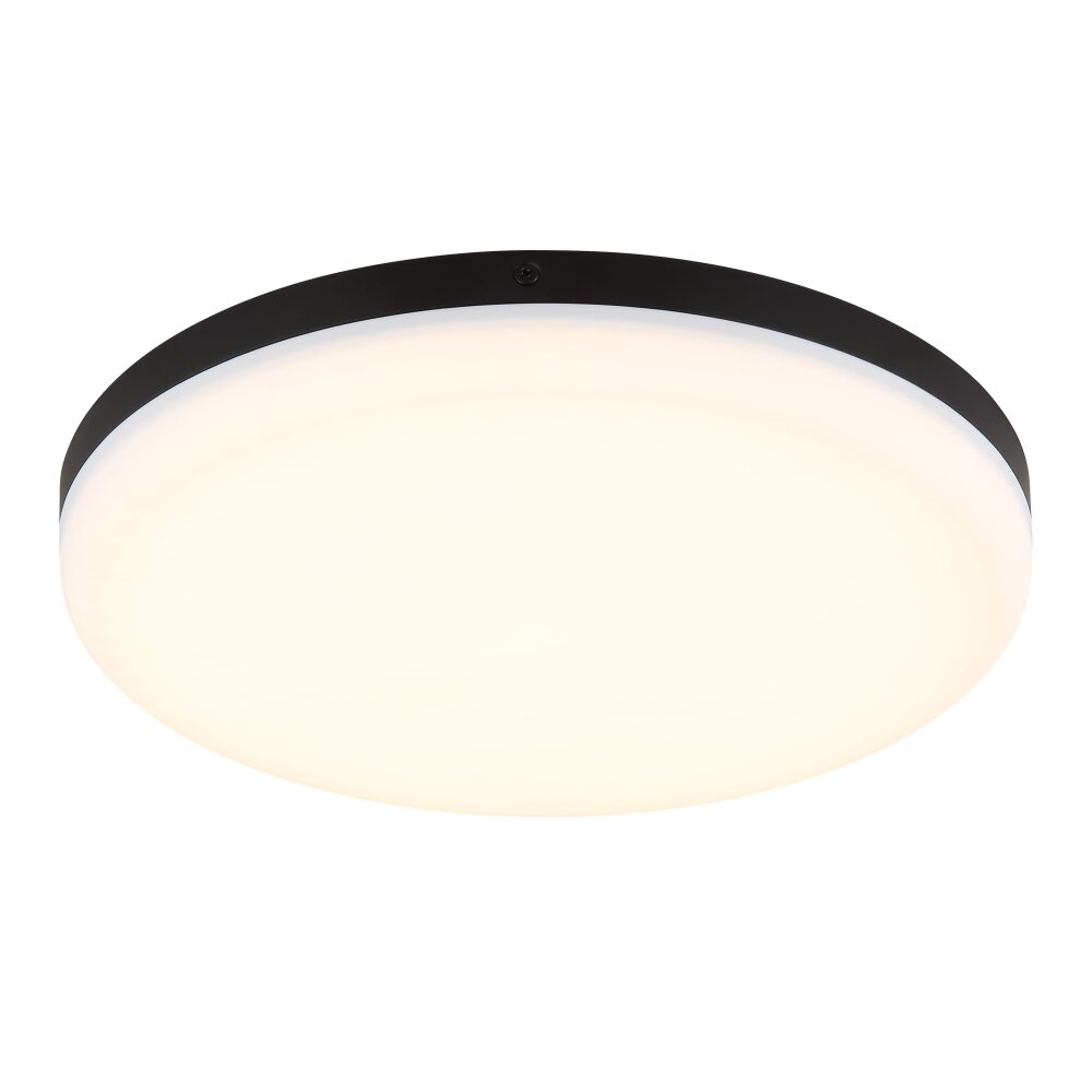 Globo Matthew Deckenleuchte LED Schwarz, 1-flammig main product photo