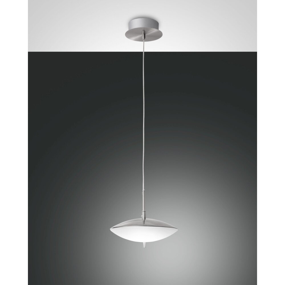 Fabas Luce Spiny Pendelleuchte LED Nickel-Matt, 1-flammig main product photo