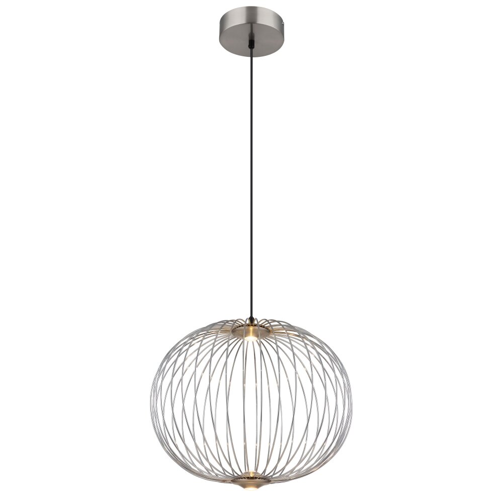Globo Galway Hängeleuchte LED Nickel-Matt, 1-flammig main product photo