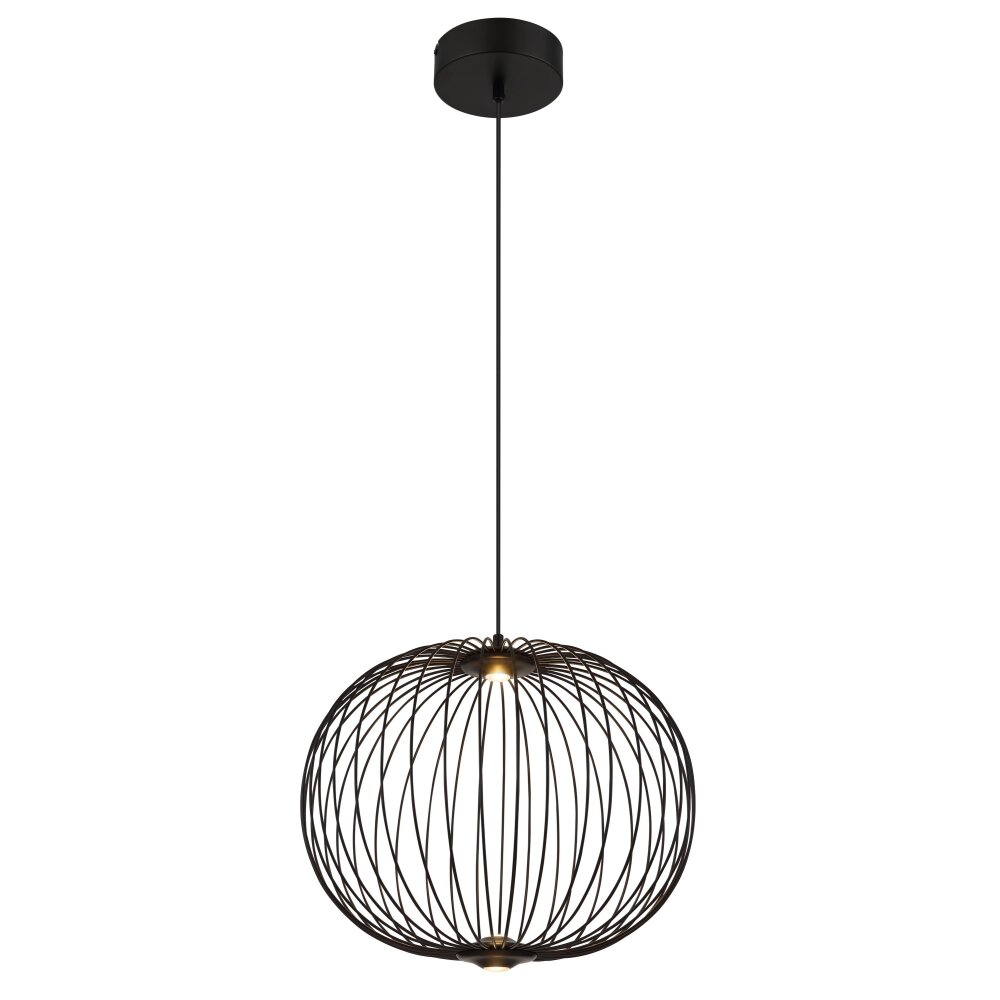 Globo Galway Hängeleuchte LED Schwarz, 1-flammig main product photo