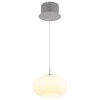 Globo Quintara Hängeleuchte LED Nickel-Matt, 1-flammig