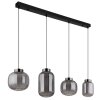 Globo Fluoro Hängeleuchte LED Schwarz, 1-flammig Globo Fluoro Hängeleuchte LED Schwarz, 1-flammig