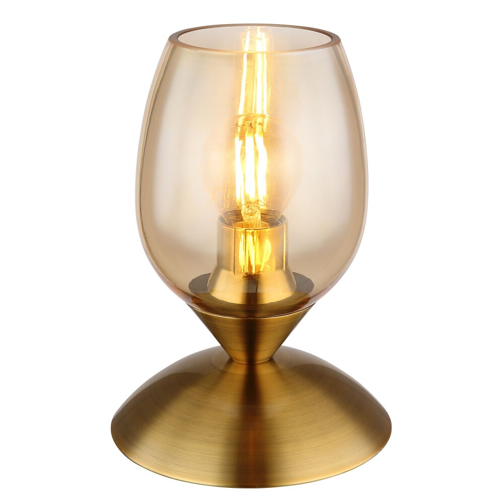 Globo Kuwaita Tischleuchte Messing, 1-flammig main product photo