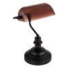Globo Antique Tischleuchte Schwarz, 1-flammig