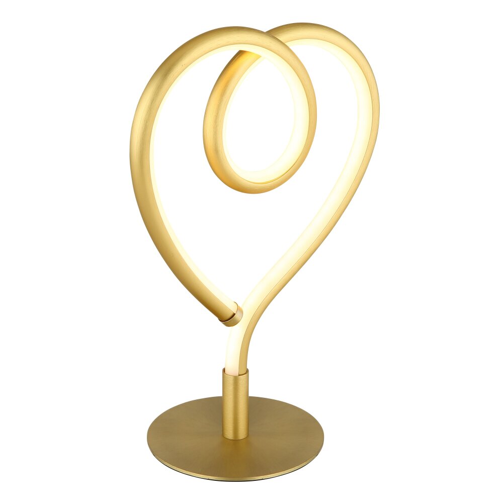 Globo Amore Tischleuchte LED Gold, 1-flammig main product photo